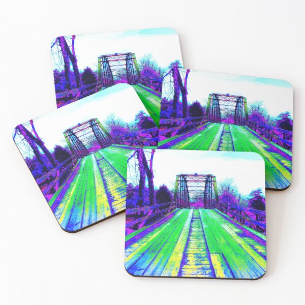 Item preview, Blue Skies Bridge, War Eagle Mill Bridge designed and sold by Michelle Belden.