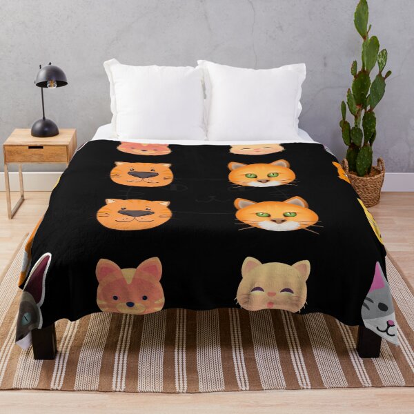 Item preview, Colorful Cats With Funny Faces designed and sold by TheCatmeow2000.