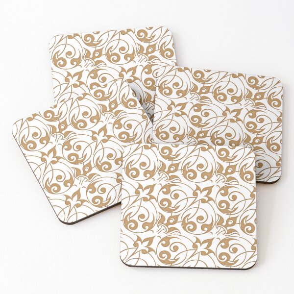 Item preview, Floral Srcolls designed and sold by Janet Morley.