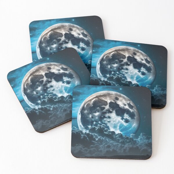 Item preview, blue moon in the dark designed and sold by novmasao.