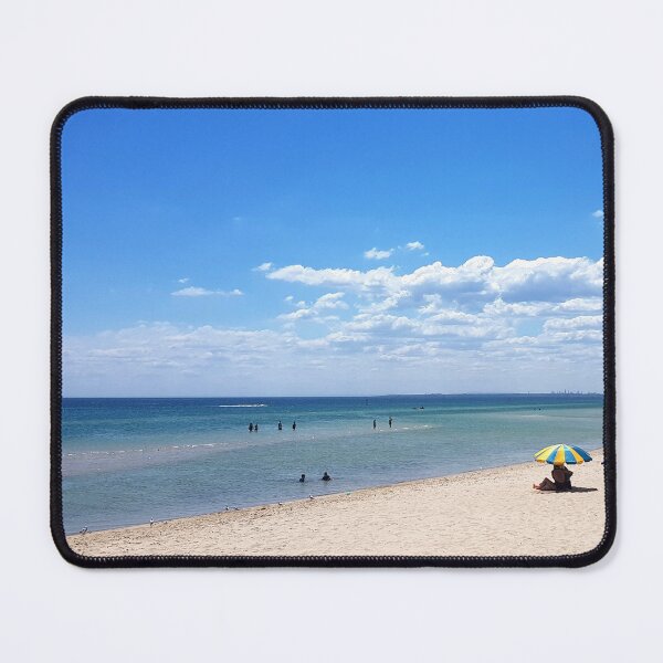 Item preview, Clear Water, Sand and Summer Clouds Portsea Beach designed and sold by Michael Voyler.