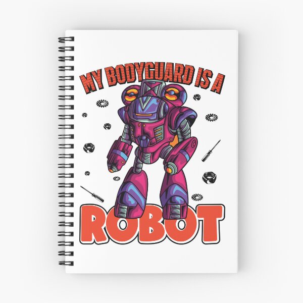 Item preview, My Bodyguard Is a Robot  - Funny Gifts for Robotic Engineer Lovers by FanityPrints designed and sold by FanityPrints.