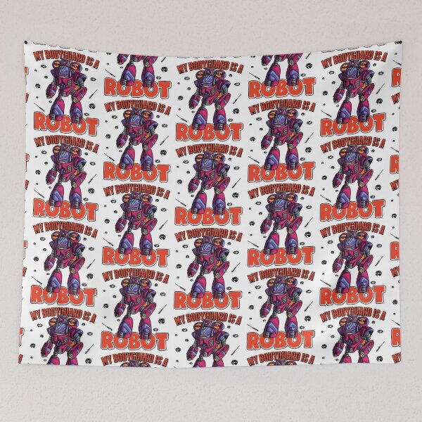 Item preview, My Bodyguard Is a Robot  - Funny Gifts for Robotic Engineer Lovers by FanityPrints designed and sold by FanityPrints.