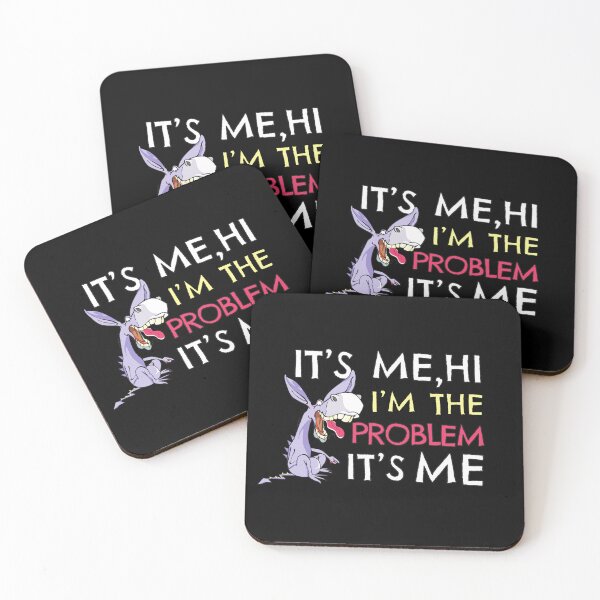 Item preview, It’s Me, Hi I’m the Problem It’s Me Funny Phrase Donkey Humor Joke Quote  designed and sold by Mimielitas-Shop.