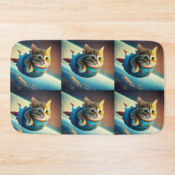 Item preview, rocket cat I designed and sold by OcelotStore.