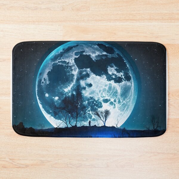 Item preview, blue moon in sky designed and sold by novmasao.