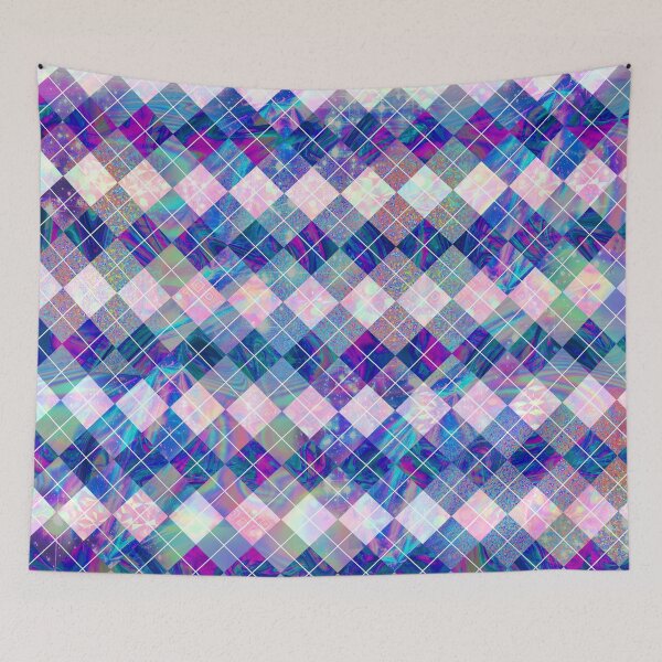 Item preview, Holographic Argyle Pattern designed and sold by SaradaBoru.