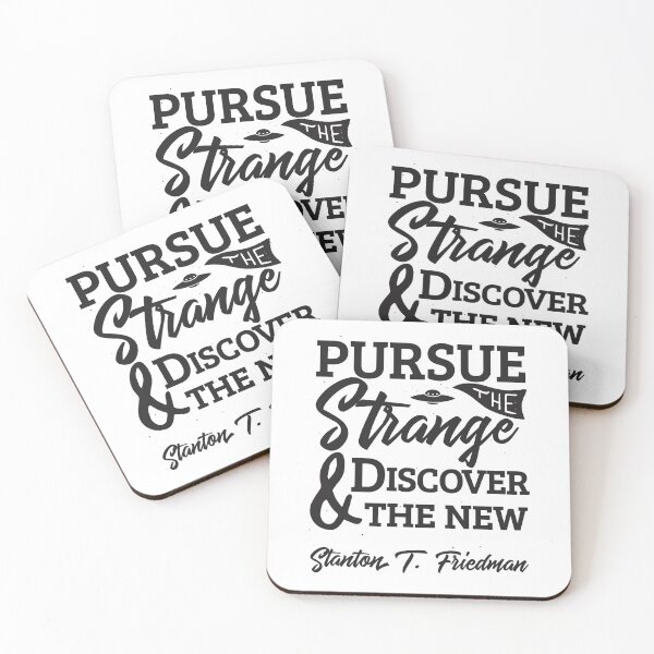 Item preview, Pursue the Strange and Discover the New designed and sold by Element115Gear.
