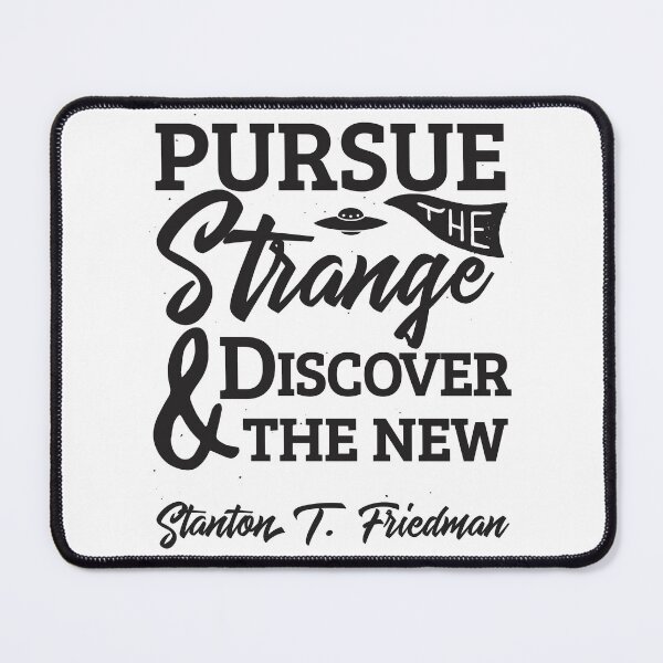 Item preview, Pursue the Strange and Discover the New designed and sold by Element115Gear.