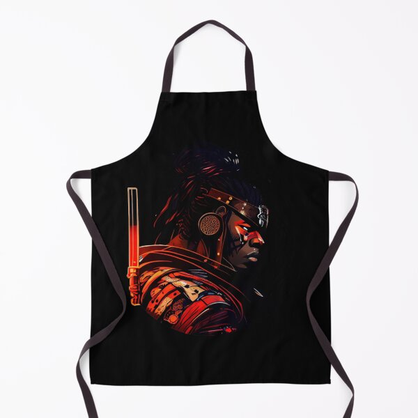 Item preview, Afrofuturism Samurai Warrior 06 designed and sold by SurrealeyeSEA.