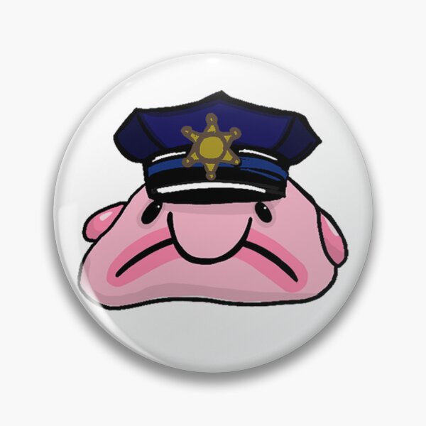 Item preview, Police officer blob fish designed and sold by saint-shores.