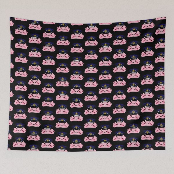 Item preview, Police officer blob fish designed and sold by saint-shores.