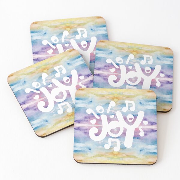 Item preview, pattern square JOY logo 2 Psalms 95 1 let us sing for joy designed and sold by BellDesigned.
