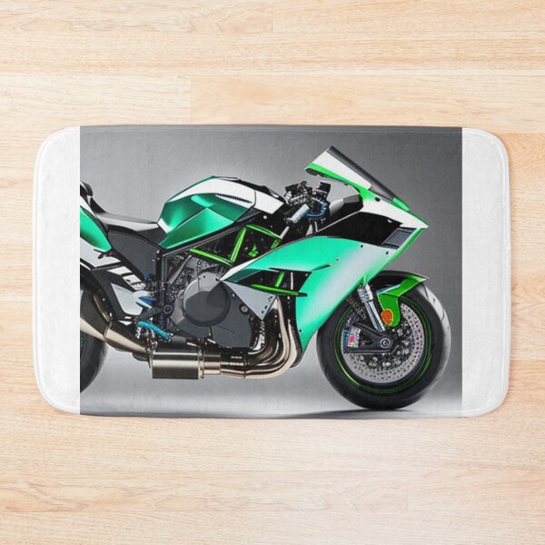 Item preview, Moto, ninja, green, black, H2R designed and sold by MAX8-0.