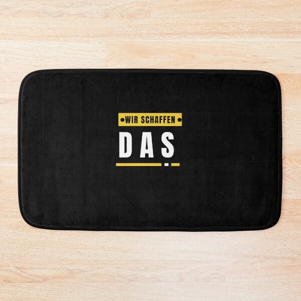 Item preview, "Wir schaffen das" (We can do it) with Minimalist Black Background designed and sold by RM-Journey.
