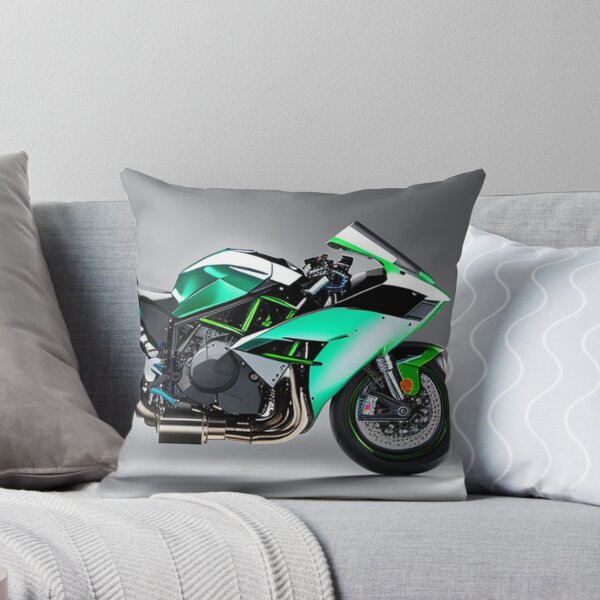 Item preview, Moto, ninja, green, black, H2R designed and sold by MAX8-0.