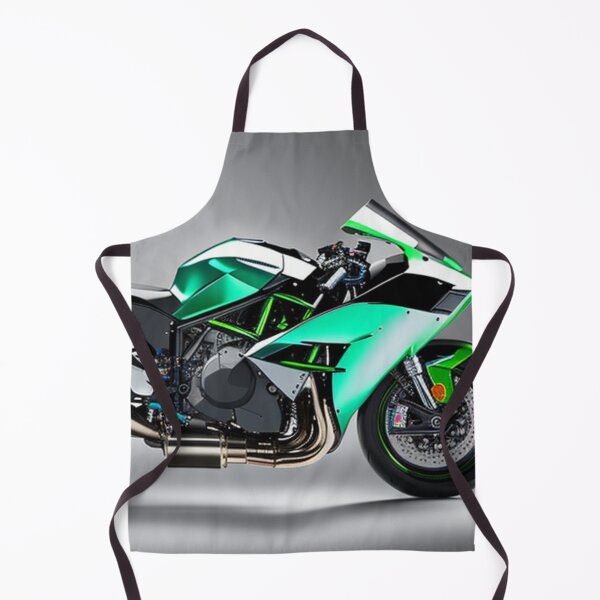 Item preview, Moto, ninja, green, black, H2R designed and sold by MAX8-0.