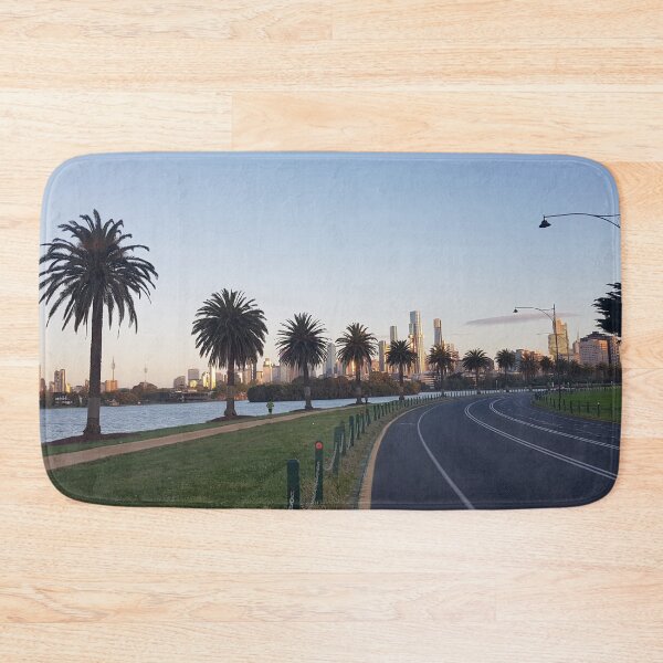 Item preview, Cycling Around Albert Park Lake at Sunrise designed and sold by Michael Voyler.