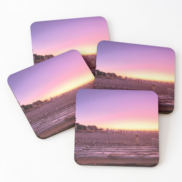 Item preview, Pink and Purple Sunset Skies at St Kilda Beach designed and sold by Michael Voyler.