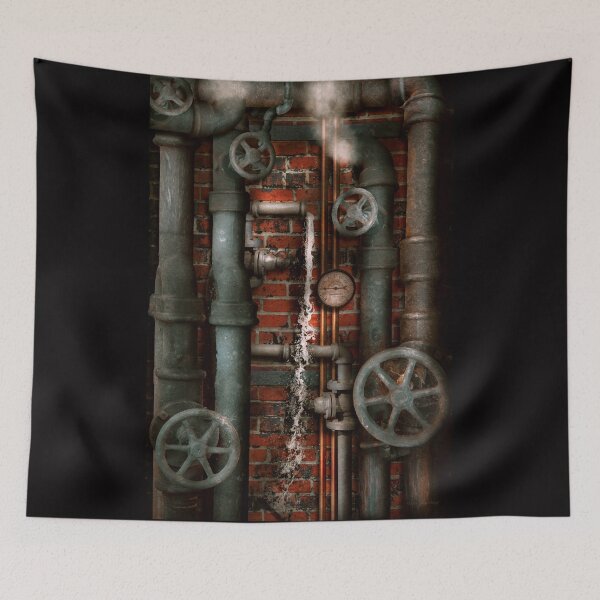 Item preview, Steampunk - Plumbing - Pipes and Valves designed and sold by Mike Savad Photography.