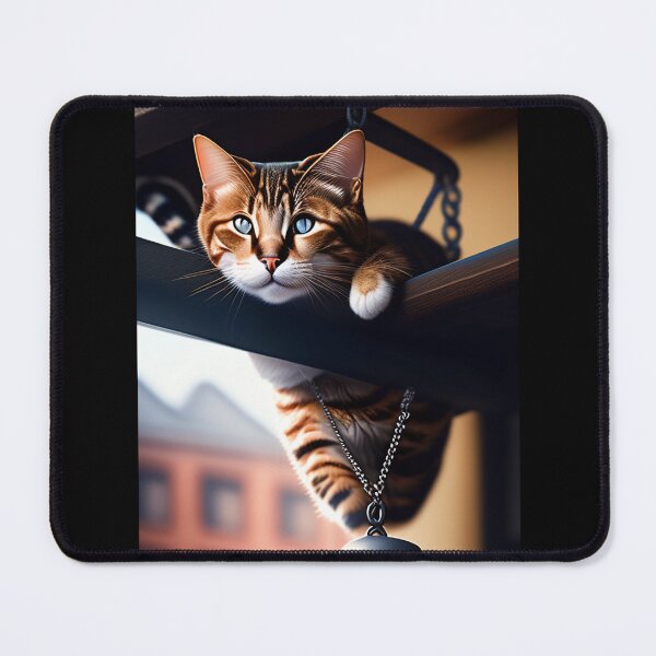 Item preview, Cat swinging on a rope designed and sold by 3TFashion.
