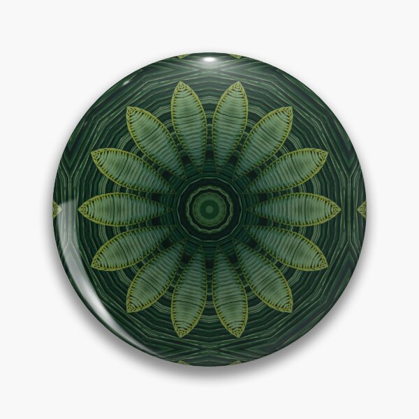 Aperçu de l'œuvre Tropical Jungle Plant Kaleidoscope Pattern 6 créée et vendue par Swabcraft.