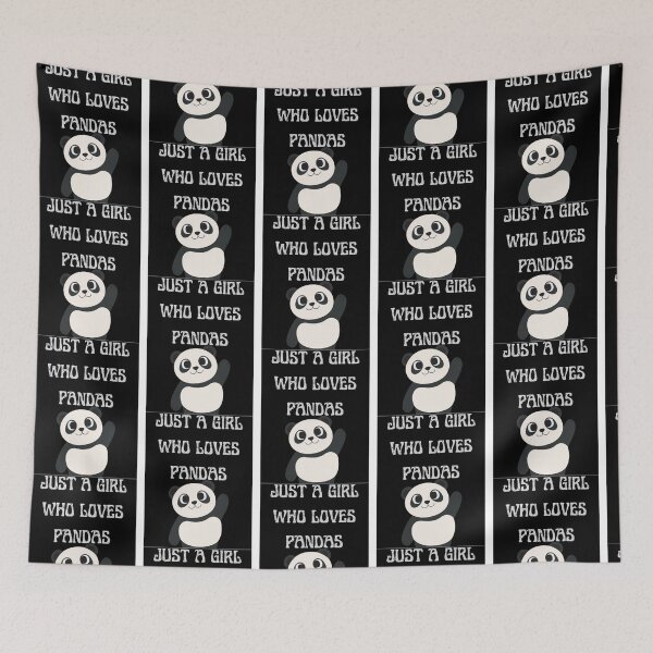 Item preview, Just a girl who loves pandas Active  designed and sold by ahiepbantien68.