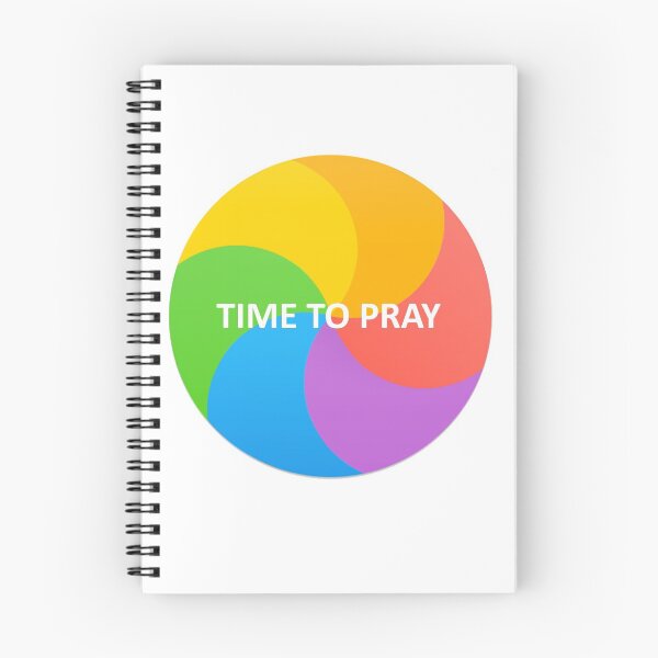 Item preview, Rainbow Wheel- Time to Pray designed and sold by ienjoydogs.