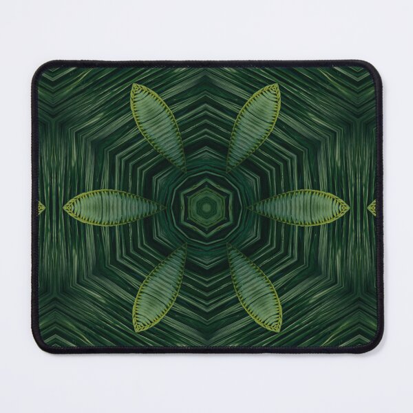 Item preview, Tropical Jungle Plant Kaleidoscope Pattern 8 designed and sold by Swabcraft.