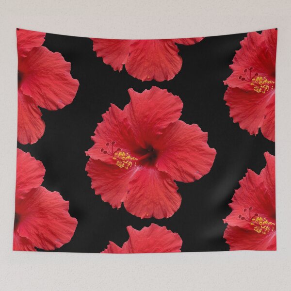 Item preview, Red Hibiscus designed and sold by Sparkleweather.