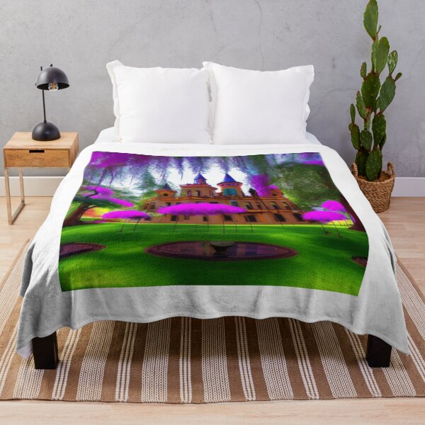 Item preview, Castle, colors, fluo, pink, green, orange designed and sold by MAX8-0.