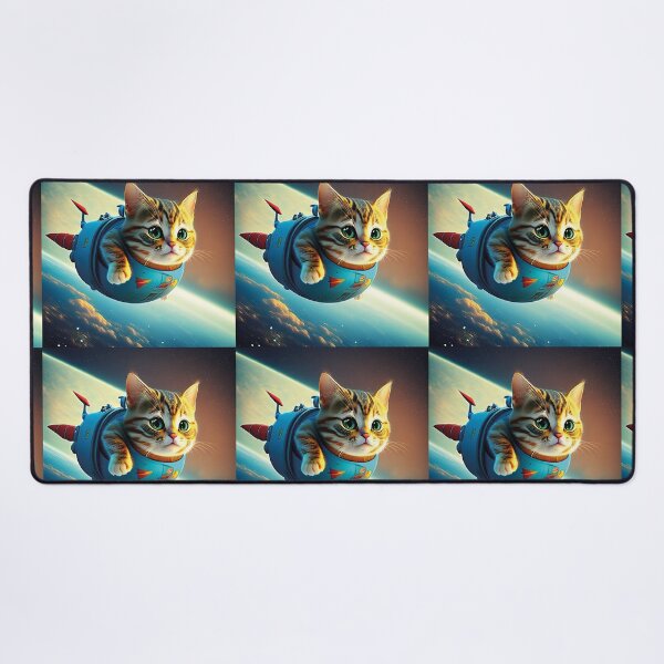 Item preview, rocket cat I designed and sold by OcelotStore.