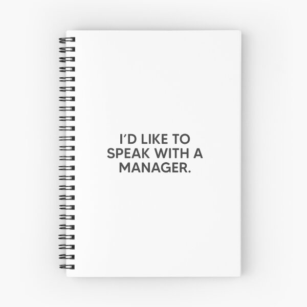 Item preview, I'd Like To Speak With A Manager. designed and sold by mantrasupply.