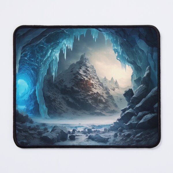 Item preview, Journey to a Frozen Wonderland: Ice Cave with Frozen Waterfall designed and sold by Neffdesign.
