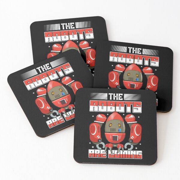 Item preview, The Robots Are Coming  - Funny Gifts for Robotic Engineer Lovers by FanityPrints designed and sold by FanityPrints.