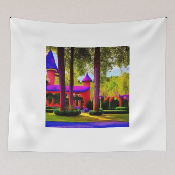 Item preview, Castle, fluo, purple, green, orange, blue designed and sold by MAX8-0.