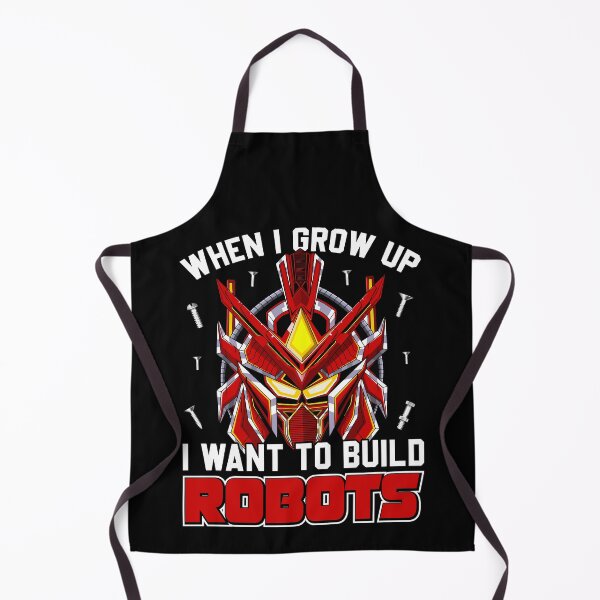 Item preview, When I Grow Up I Want To Build Robots - Funny Gifts for Robotic Engineer Lovers by FanityPrints designed and sold by FanityPrints.