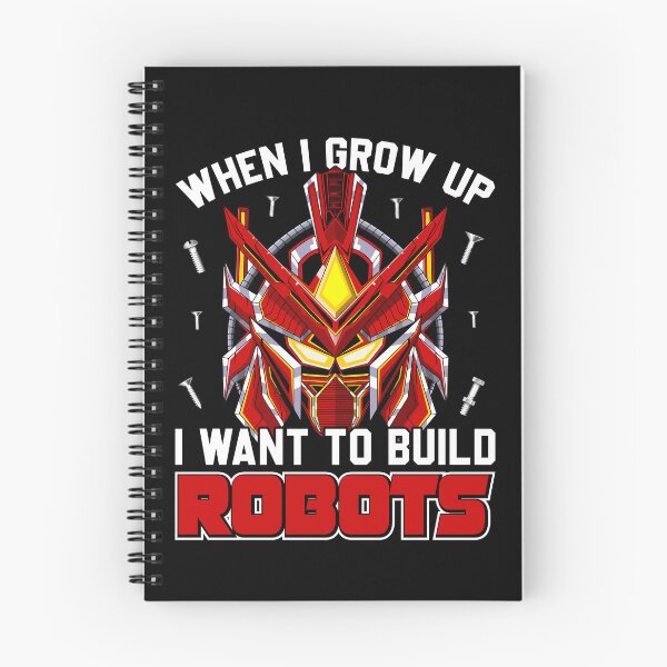 Item preview, When I Grow Up I Want To Build Robots  - Funny Gifts for Robotic Engineer Lovers by FanityPrints designed and sold by FanityPrints.