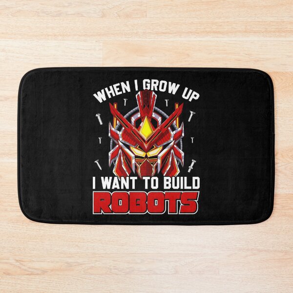 Item preview, When I Grow Up I Want To Build Robots  - Funny Gifts for Robotic Engineer Lovers by FanityPrints designed and sold by FanityPrints.