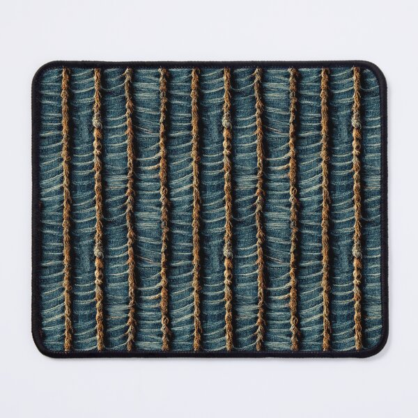 Item preview, Woven Denim Waves designed and sold by EvyeniaArt.