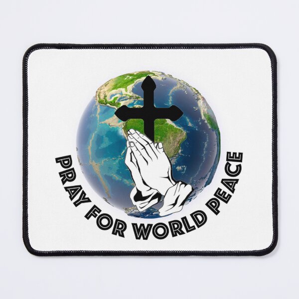 Item preview, Pray002 : pray for world peace. World Peace Shirt - Global Peace On Earth Gift T-Shirt designed and sold by RitPisat.