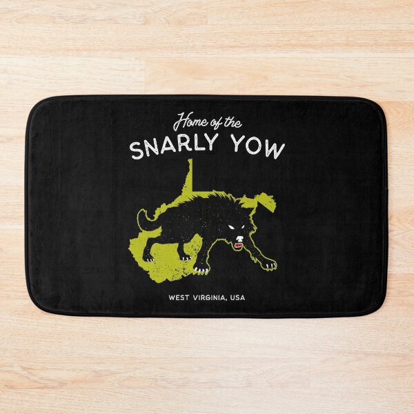 Item preview, Home of the Snarly Yow - West Virginia, USA Cryptid designed and sold by strangeology.
