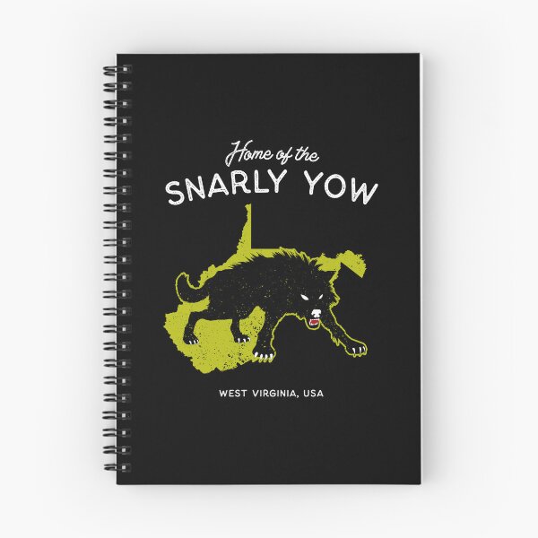 Item preview, Home of the Snarly Yow - West Virginia, USA Cryptid designed and sold by strangeology.