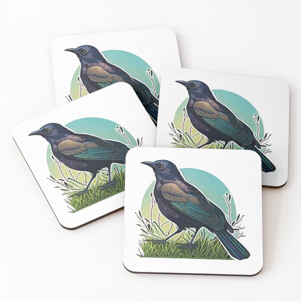 Item preview, Common Grackle Looking On designed and sold by Vector-nook.