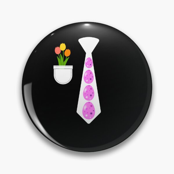 Item preview, Easter tie funny easter costume with suit pocket and tulips for easter designed and sold by Artstastic.