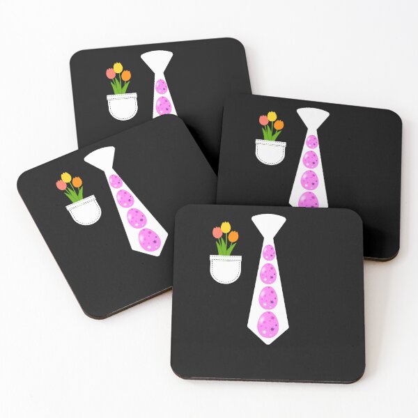 Item preview, Easter tie funny easter costume with suit pocket and tulips for easter designed and sold by Artstastic.