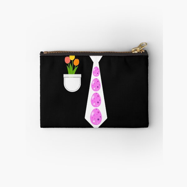 Item preview, Easter tie funny easter costume with suit pocket and tulips for easter designed and sold by Artstastic.