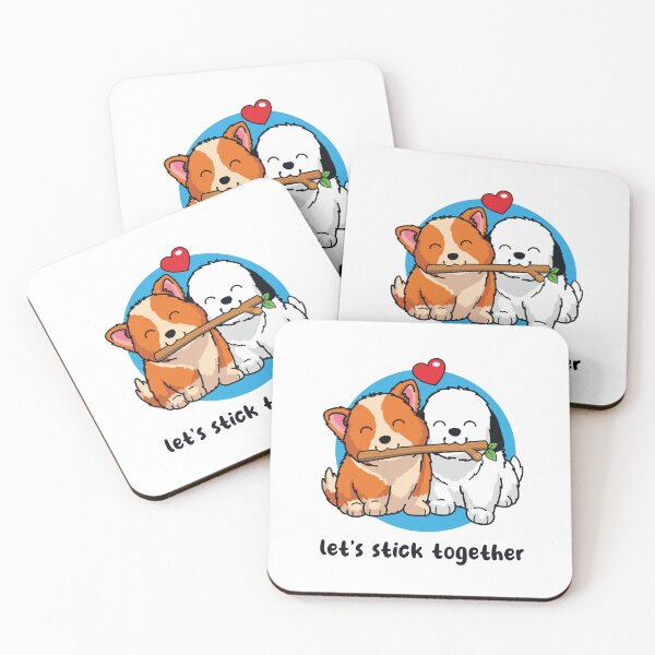 Item preview,  Let's stick together love (on light colors) designed and sold by messy-nessie.