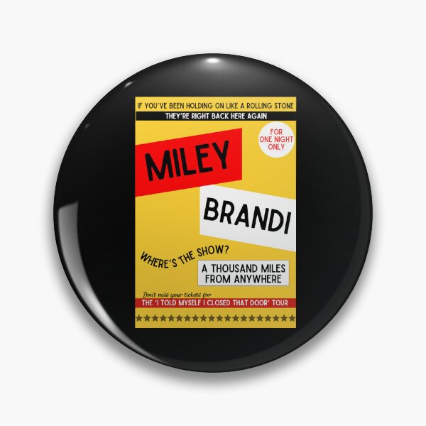 Item preview, THOUSAND MILES CONCERT POSTER designed and sold by baldbird.