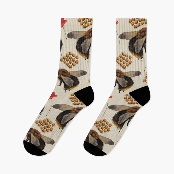 Item preview, Bees, Honeycomb and Flowers designed and sold by JanetMGraham.